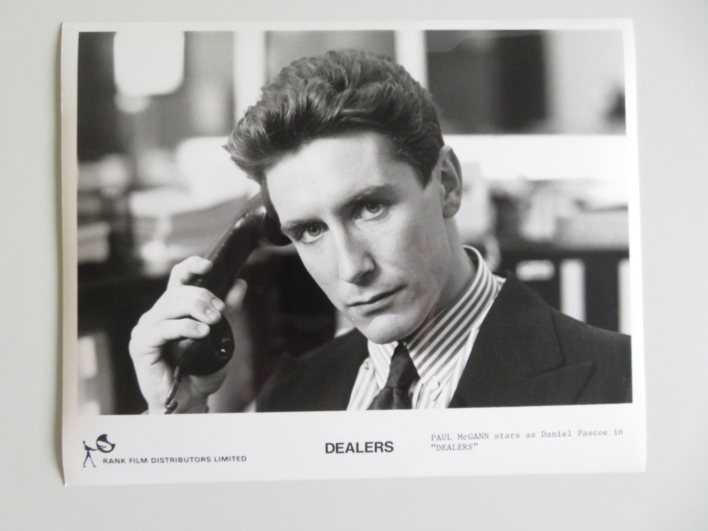 DEALERS MOVIE STILL PHOTO LOT OF 9 PAUL MCGANN REBECCA DEMORNAY 1989