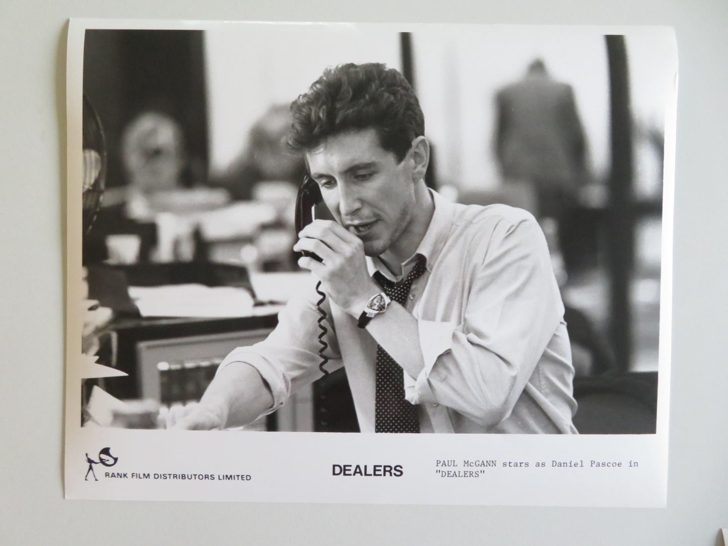 DEALERS MOVIE STILL PHOTO LOT OF 9 PAUL MCGANN REBECCA DEMORNAY 1989