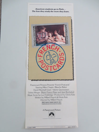 FRENCH POSTCARDS US INSERT POSTER MILES CHAPIN BLANCHE BAKER 1979 - Rendezvous Cinema