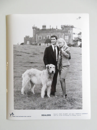 DEALERS MOVIE STILL PHOTO LOT OF 9 PAUL MCGANN REBECCA DEMORNAY 1989