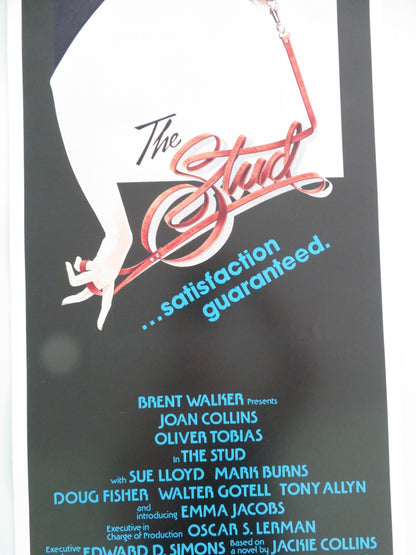 THE STUD US INSERT POSTER JOAN COLLINS OLIVER TOBIAS 1979 - Rendezvous Cinema