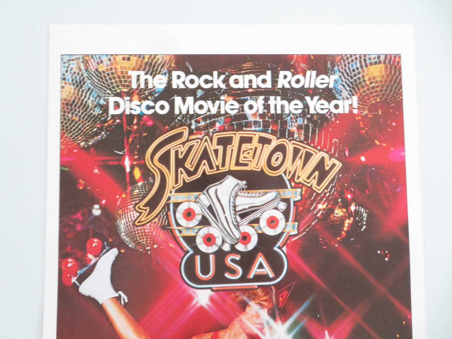SKATETOWN U.S.A. US INSERT POSTER PATRICK SWAYZE SCOTT BAIO 1979 - Rendezvous Cinema