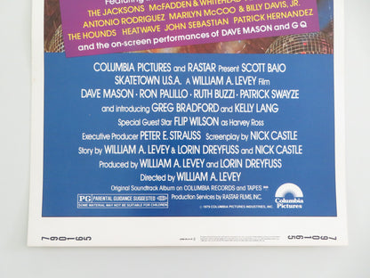 SKATETOWN U.S.A. US INSERT POSTER PATRICK SWAYZE SCOTT BAIO 1979 - Rendezvous Cinema
