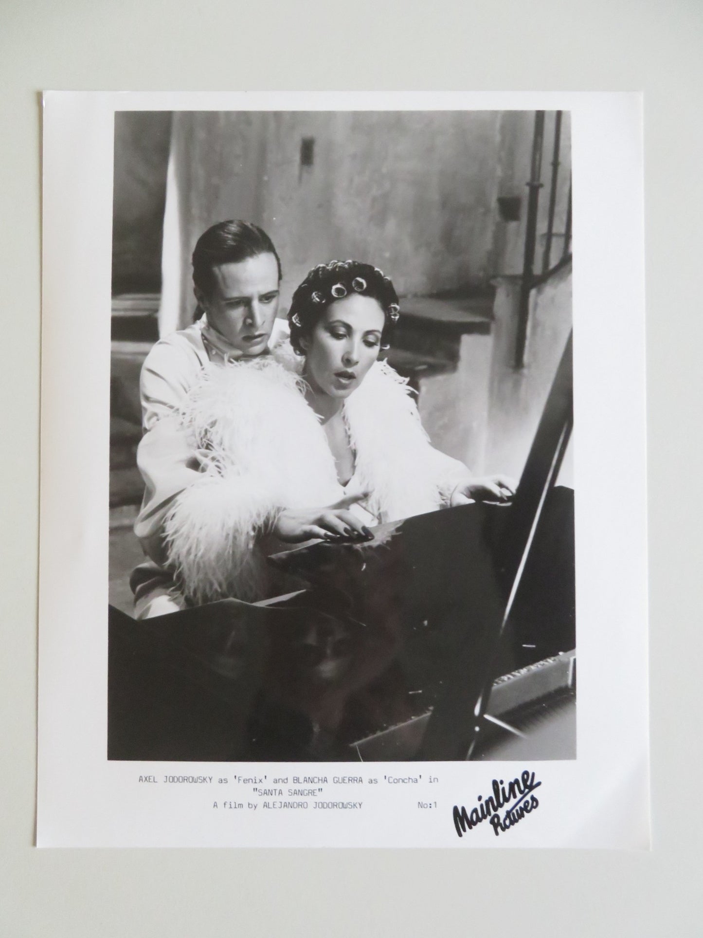 SANTA SANGRE MOVIE STILL PHOTO LOT OF 6 AXEL JODOROWSKY BLANCA GUERRA 1989