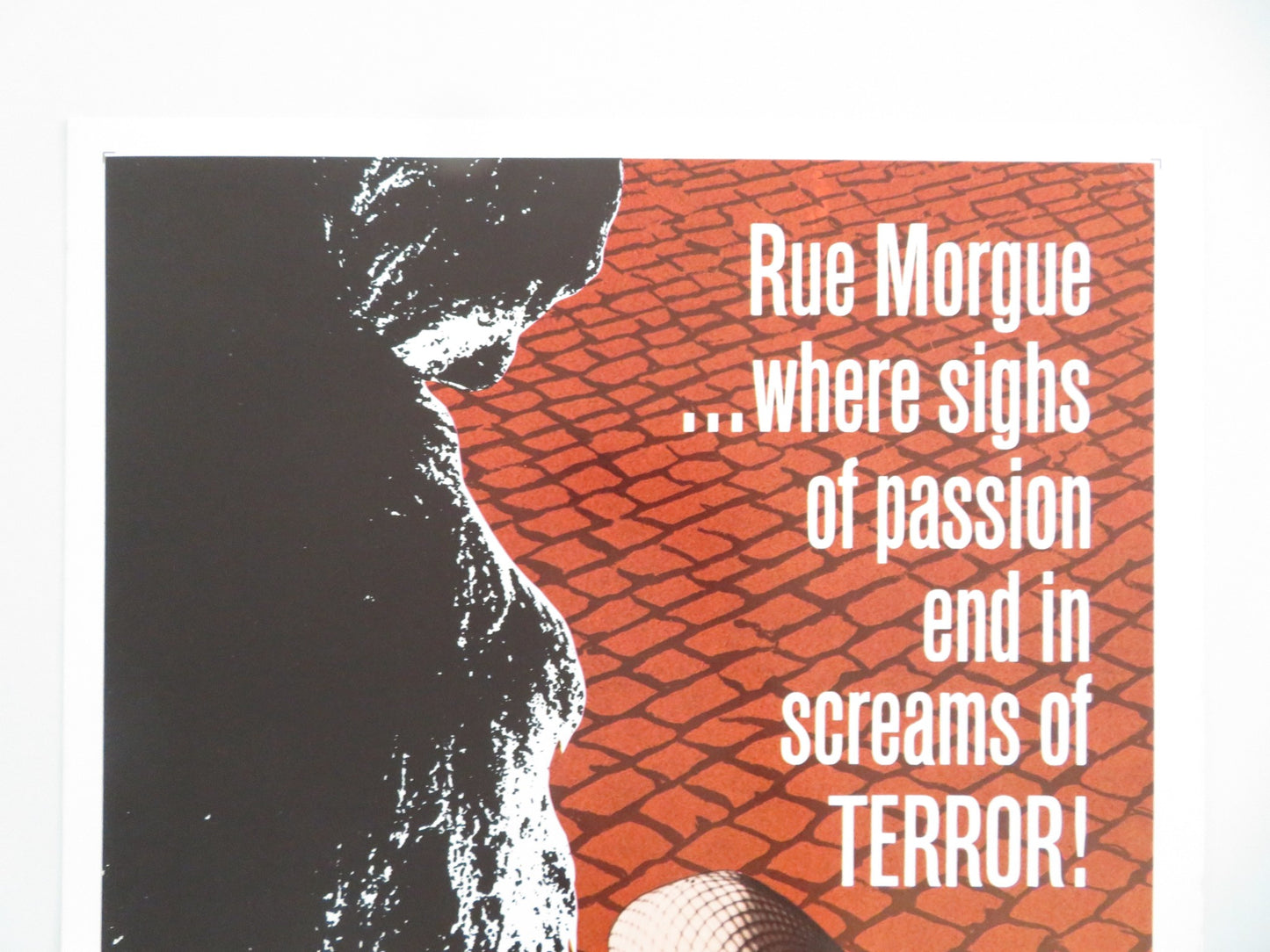 MURDERS IN THE RUE MORGUE US INSERT POSTER JASON ROBARDS CHRISTINE KAUFMAN 1971 - Rendezvous Cinema