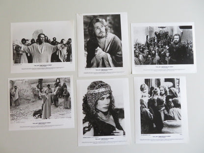 THE LAST TEMPTATION OF CHRIST MOVIE STILL PHOTO LOT OF 6 WILLEM DAFOE 1988