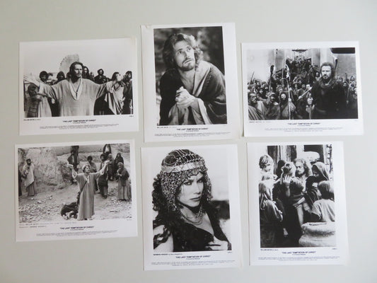 THE LAST TEMPTATION OF CHRIST MOVIE STILL PHOTO LOT OF 6 WILLEM DAFOE 1988