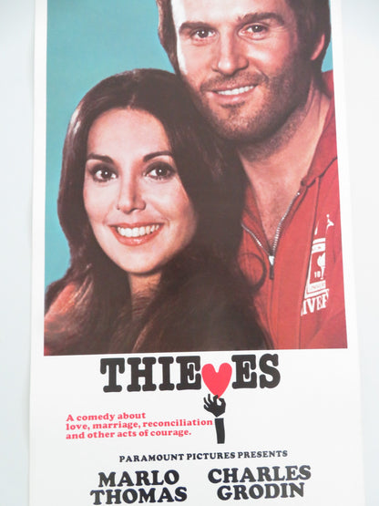 THIEVES US INSERT POSTER CHARLES GRODIN MARIO THOMAS 1976 - Rendezvous Cinema