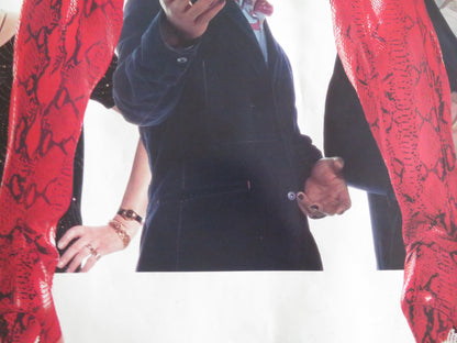 KINKY BOOTS UK QUAD ROLLED POSTER JOEL EDGERTON CHIWETEL EJIOFOR 2005