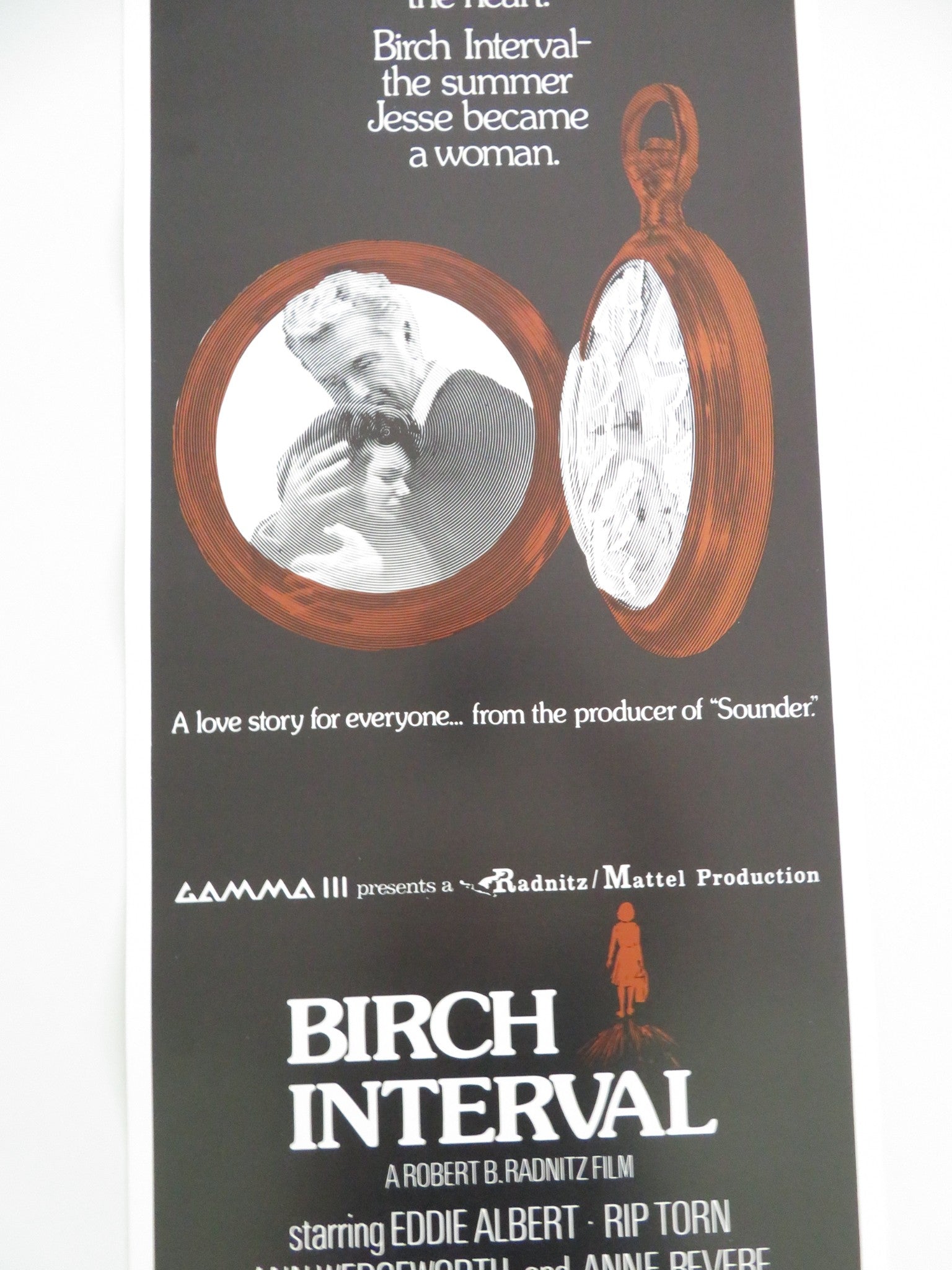 BIRCH INTERVAL US INSERT POSTER EDDIE ALBERT RIP TORN 1976 - Rendezvous Cinema