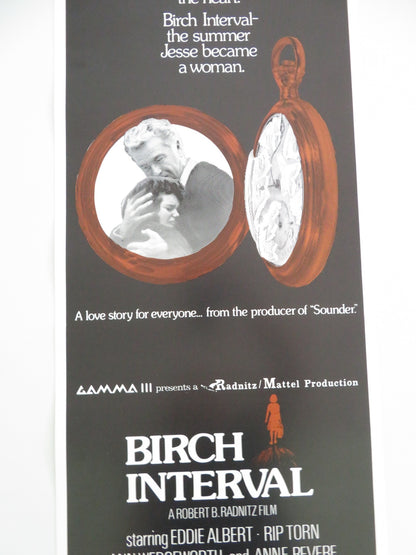 BIRCH INTERVAL US INSERT POSTER EDDIE ALBERT RIP TORN 1976 - Rendezvous Cinema