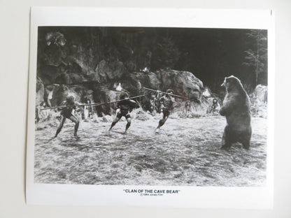 CLAN OF THE CAVE BEAR MOVIE STILL PHOTO LOT OF 8 DARYL HANNAH PAMELA REED 1986