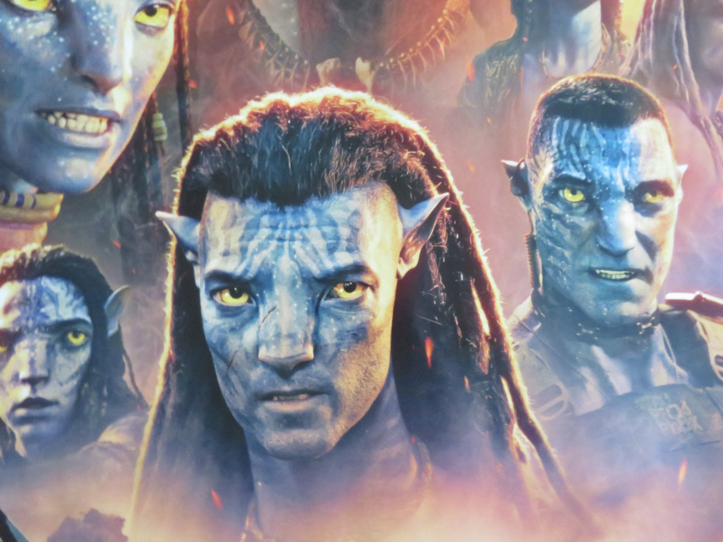 AVATAR: FIRE AND ASH UK QUAD ROLLED POSTER SAM WORTHINGTON ZOE SALDANA 2025