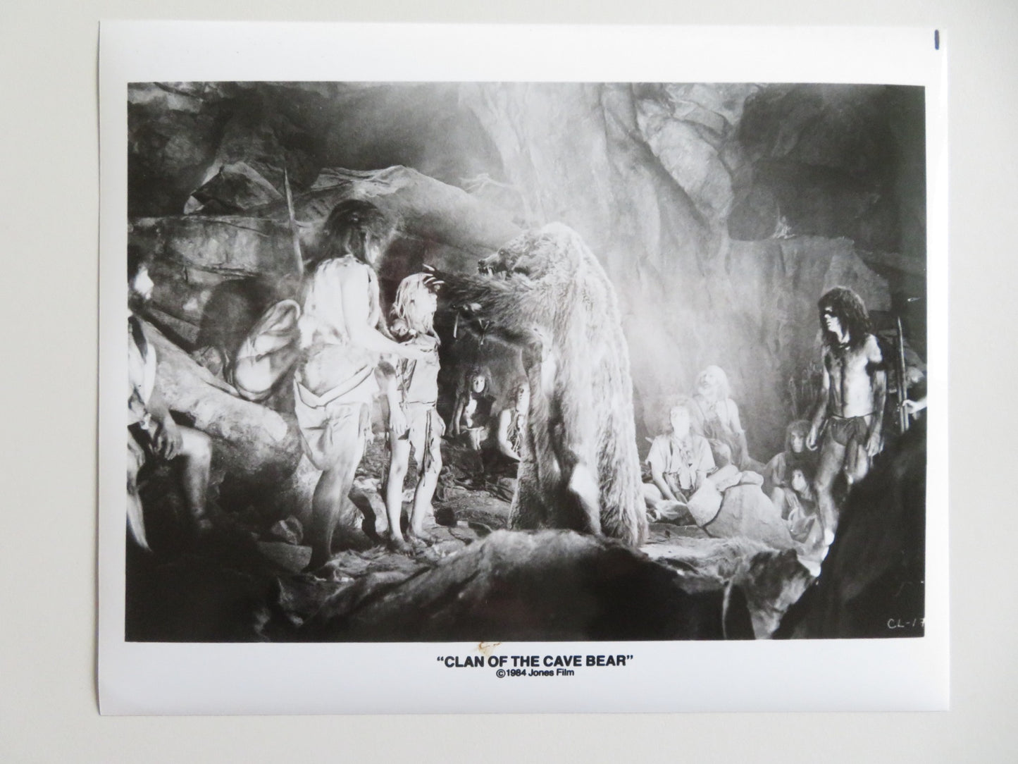 CLAN OF THE CAVE BEAR MOVIE STILL PHOTO LOT OF 8 DARYL HANNAH PAMELA REED 1986