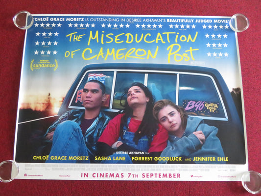 THE MISEDUCATION OF CAMERON POST UK QUAD ROLLED POSTER CHLOE GRACE MORETZ 2018