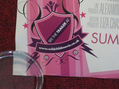 WILD CHILD UK QUAD ROLLED POSTER EMMA ROBERTS NATASHA RICHARDSON 2008