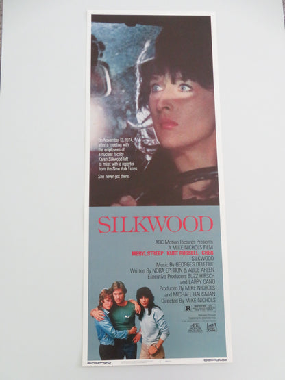 SILKWOOD US INSERT POSTER MERYL STREEP KURT RUSSELL CHER 1983 - Rendezvous Cinema