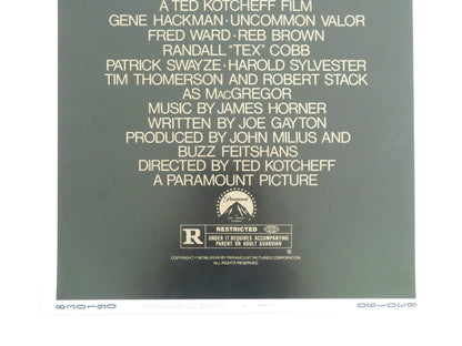 UNCOMMON VALOR US INSERT POSTER GENE HACKMAN FRED WARD 1983 - Rendezvous Cinema