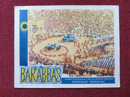 BARABBAS US LOBBY CARD FULL SET ANTHONY QUINN SILVANA MANGANO 1962 - Rendezvous Cinema