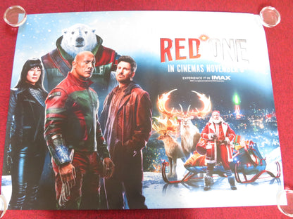 RED ONE UK QUAD ROLLED POSTER DWAYNE JOHNSON CHRIS EVANS 2024 - Rendezvous Cinema