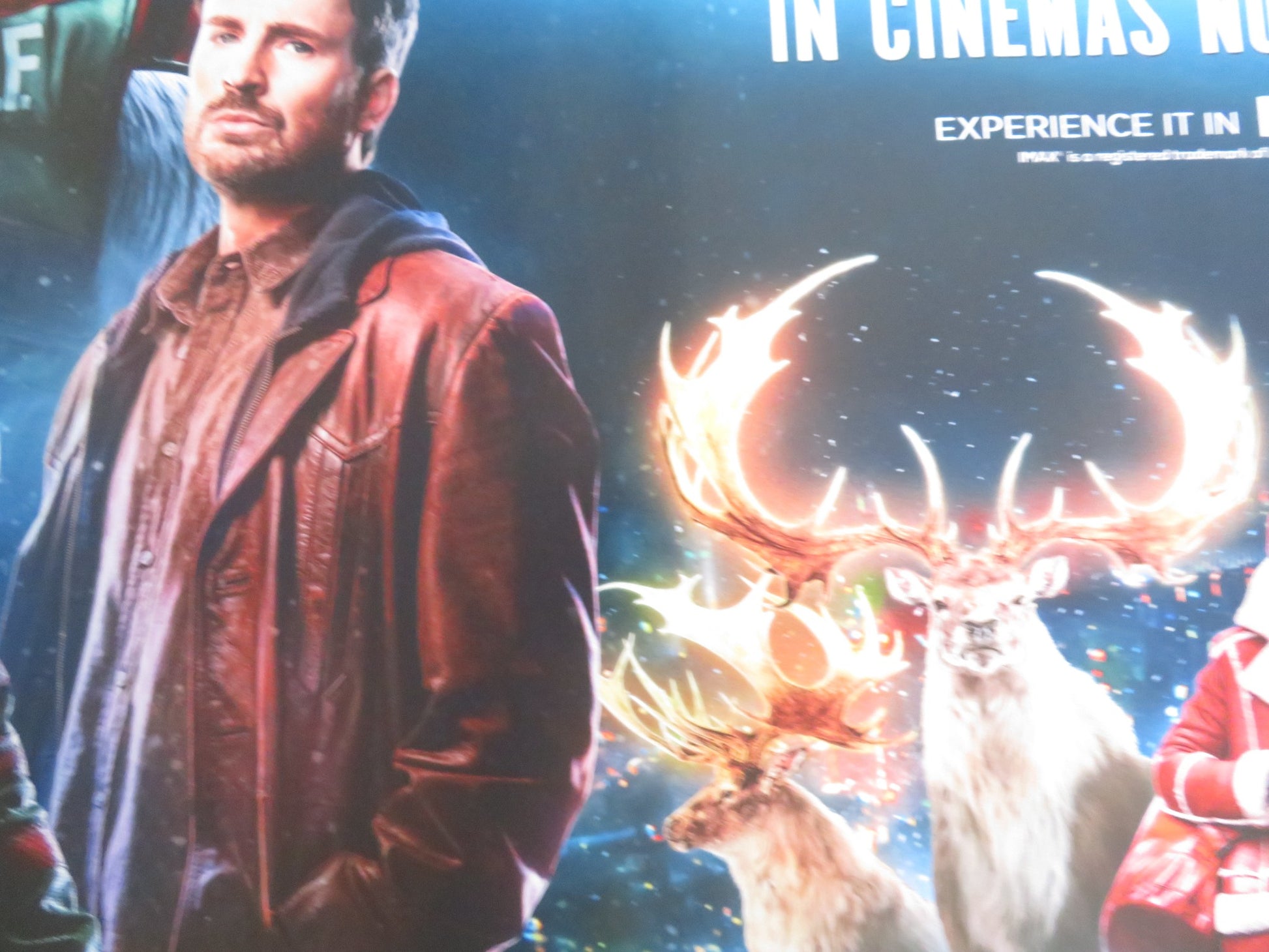 RED ONE UK QUAD ROLLED POSTER DWAYNE JOHNSON CHRIS EVANS 2024 - Rendezvous Cinema