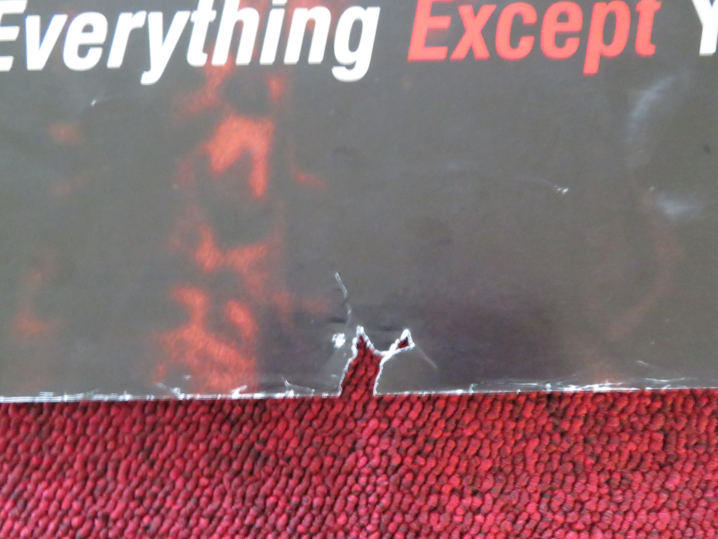 SNAKE EYES UK QUAD ROLLED POSTER NICOLAS CAGE GARY SINISE 1998