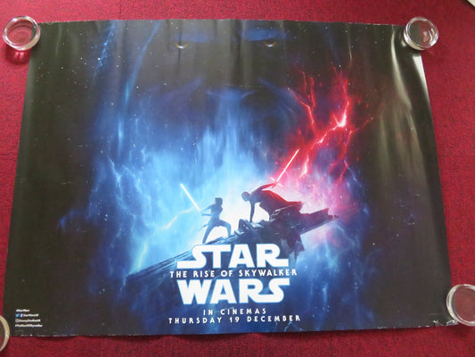 STAR WARS: EPISODE IX - THE RISE OF SKYWALKER UK QUAD ROLLED POSTER DISNEY 2019 - Rendezvous Cinema