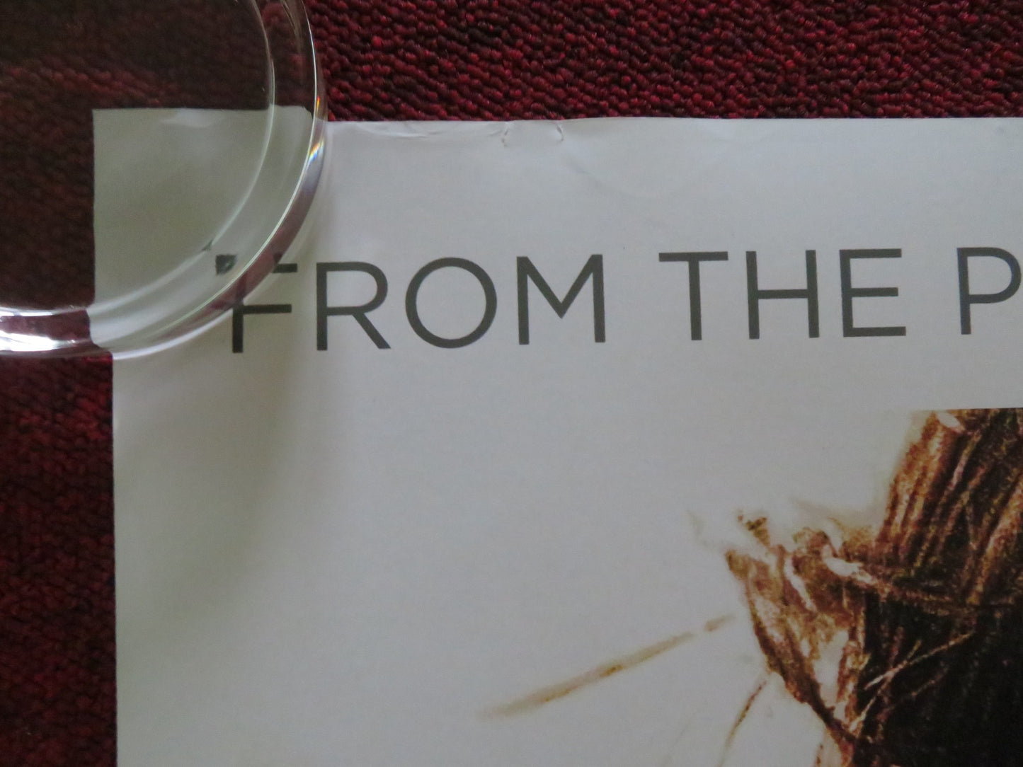 ARTHUR & MIKE UK QUAD ROLLED POSTER COLIN FIRTH EMILY BLUNT 2012