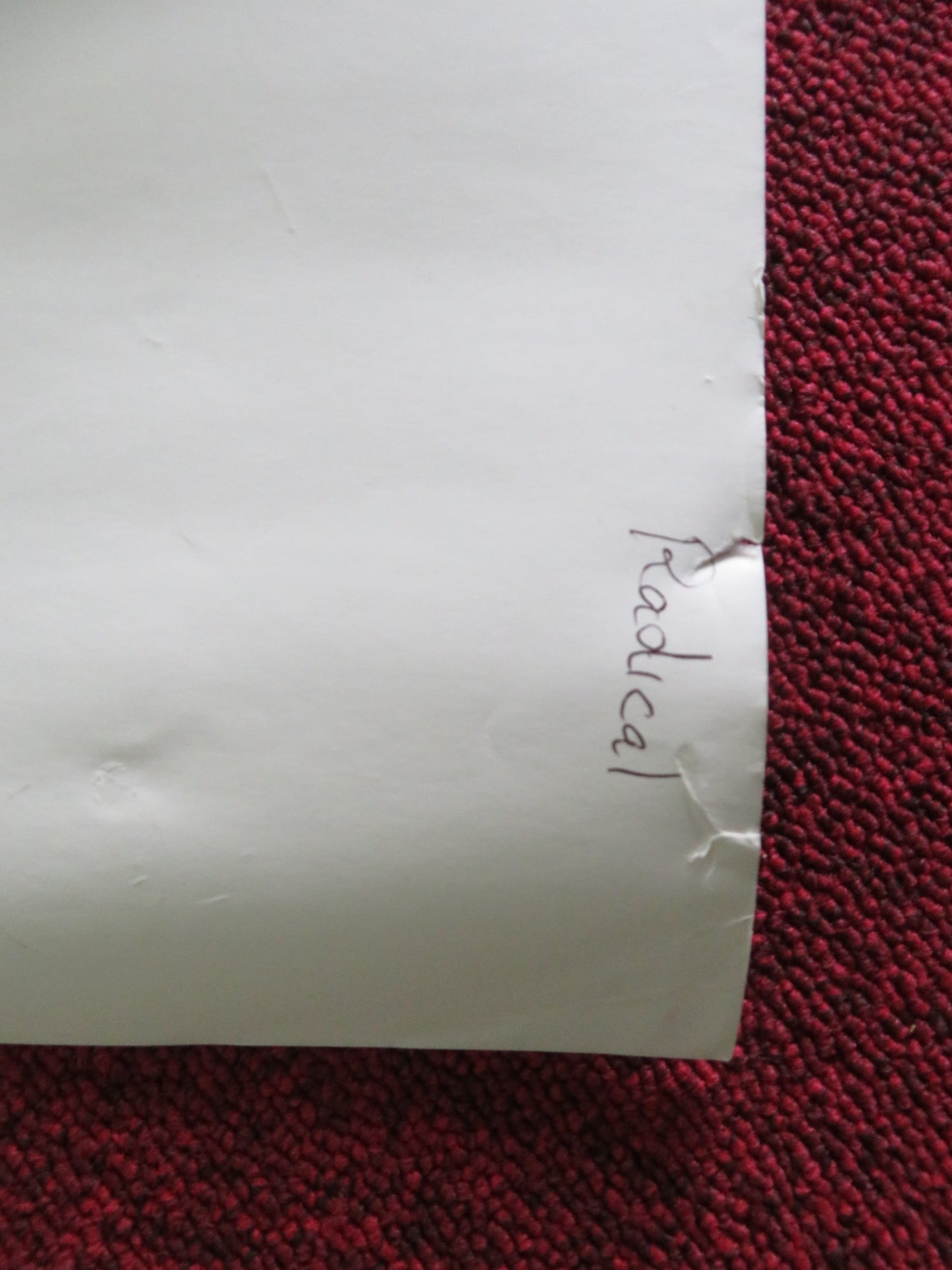 RADICAL UK QUAD ROLLED POSTER EUGENIO DERBEZ DANIEL HADDAD 2023