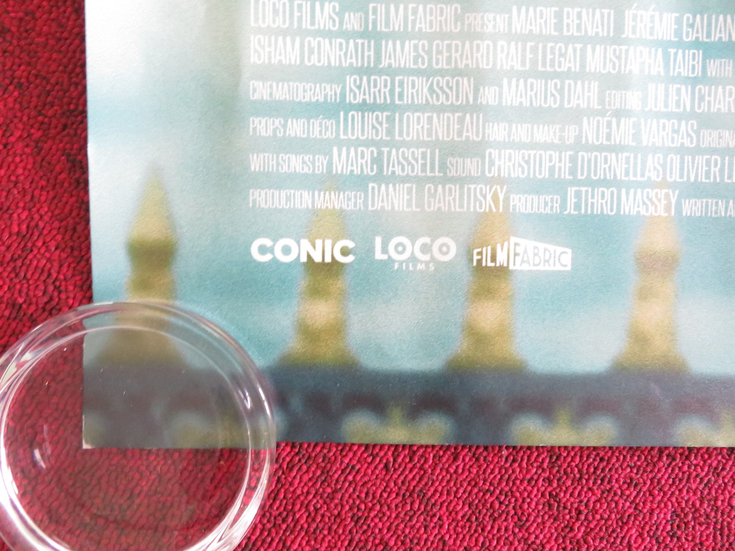 PAUL & PAULETTE TAKE A BATH UK QUAD ROLLED POSTER MARIE BENATI J. GALIANA 2024