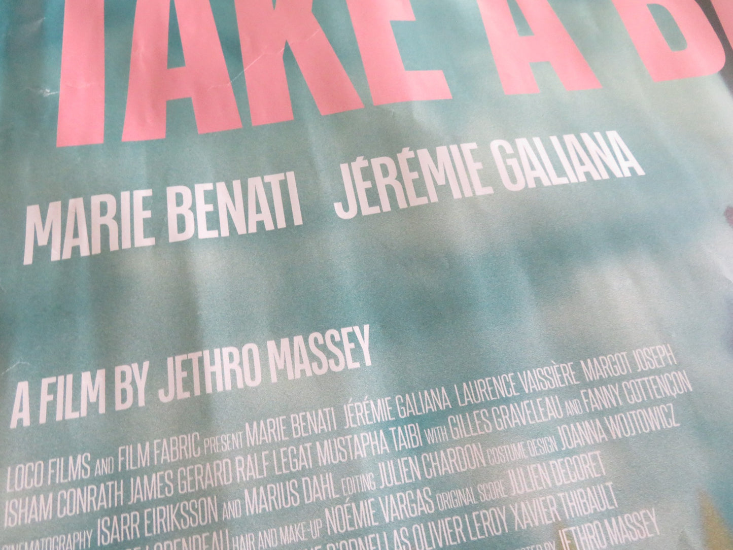 PAUL & PAULETTE TAKE A BATH UK QUAD ROLLED POSTER MARIE BENATI J. GALIANA 2024