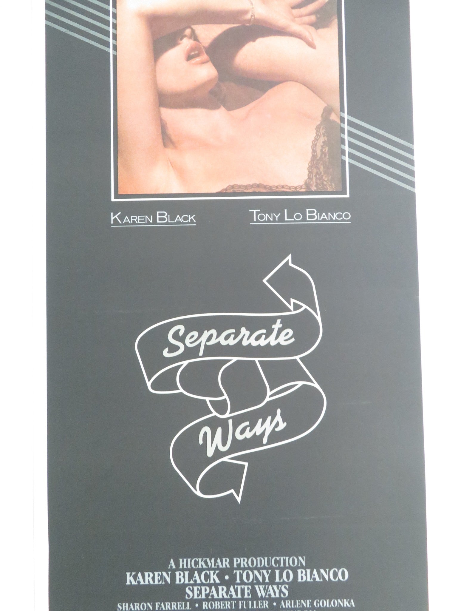 SEPARATE WAYS US INSERT POSTER KAREN BLACK TONY LO BIANCO 1981 - Rendezvous Cinema