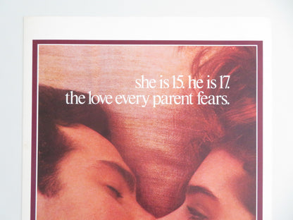 ENDLESS LOVE US INSERT POSTER BROOKE SHIELDS MARTIN HEWITT 1981 - Rendezvous Cinema
