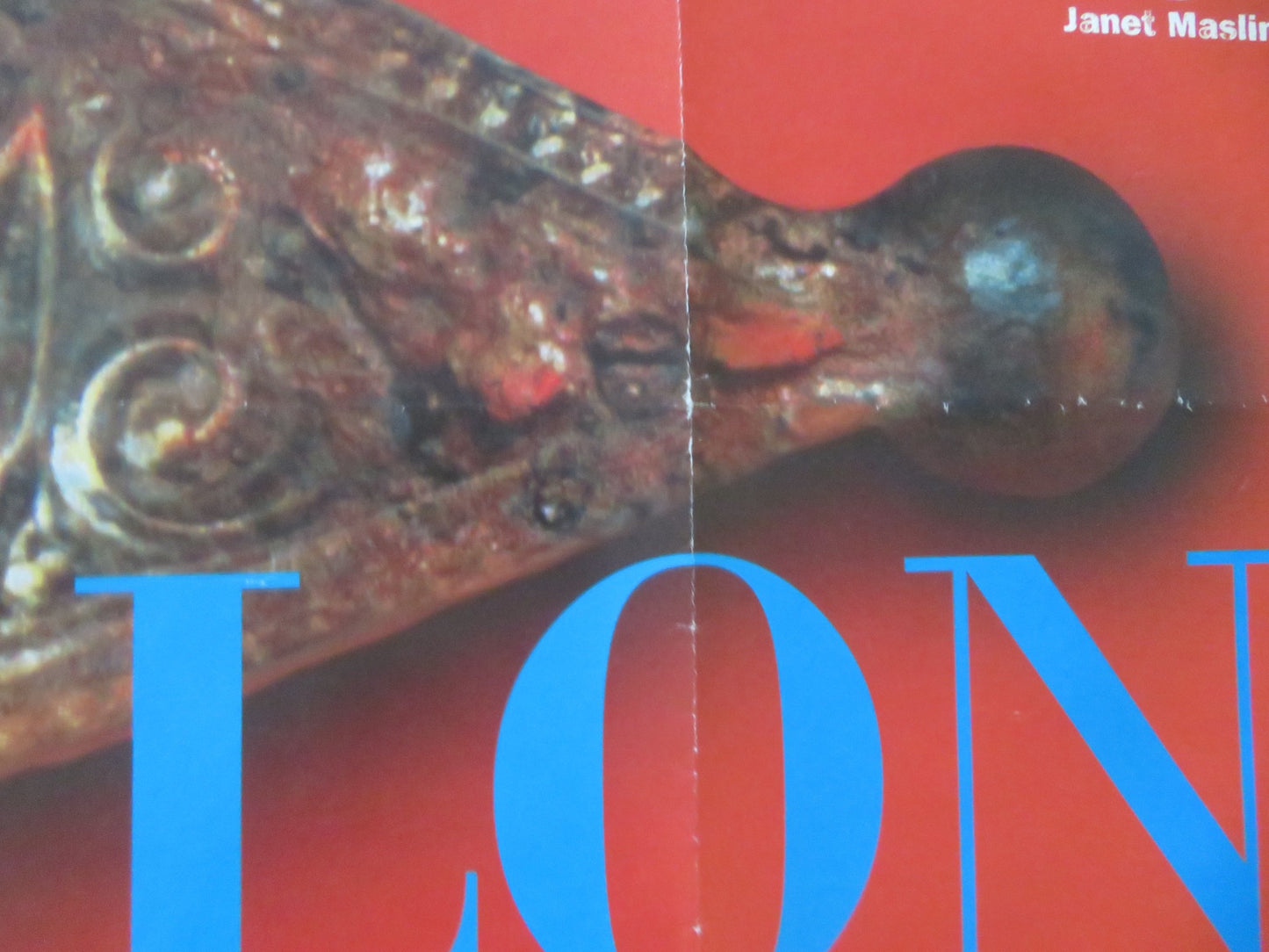 LONE STAR UK QUAD ROLLED POSTER MATTHEW MCCONAUGHEY KRIS KRISTOFFERSON 1996