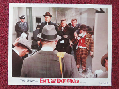 EMIL AND THE DETECTIVES US LOBBY CARD FULL SET DISNEY WALTER SLEZAK 1964 - Rendezvous Cinema