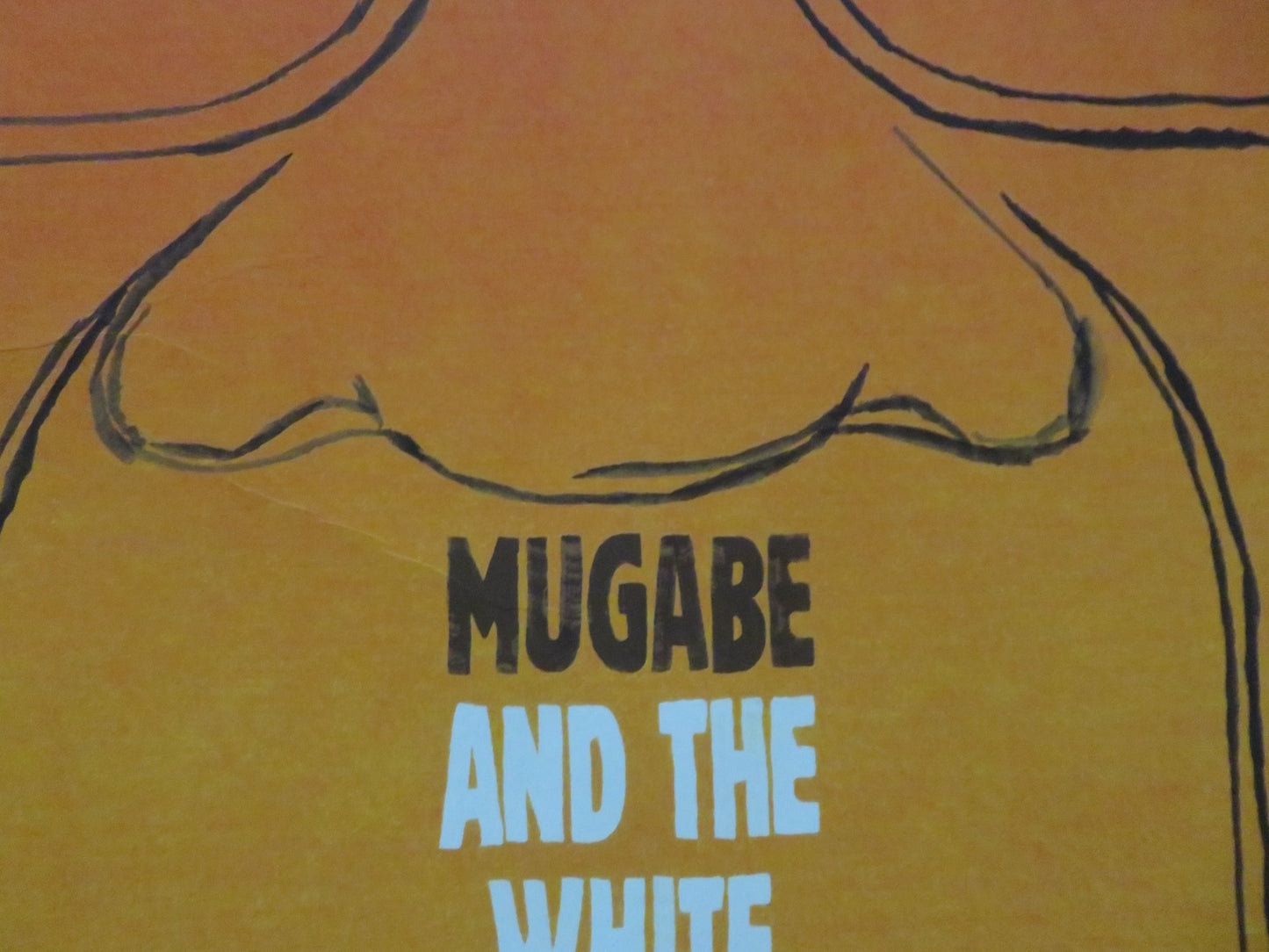 MUGABE AND THE WHITE AFRICAN UK QUAD ROLLED POSTER 2009