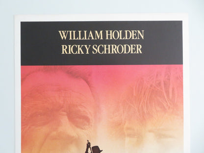 THE EARTHLING US INSERT POSTER WILLIAM HOLDEN RICKY SCHRODER 1980 - Rendezvous Cinema