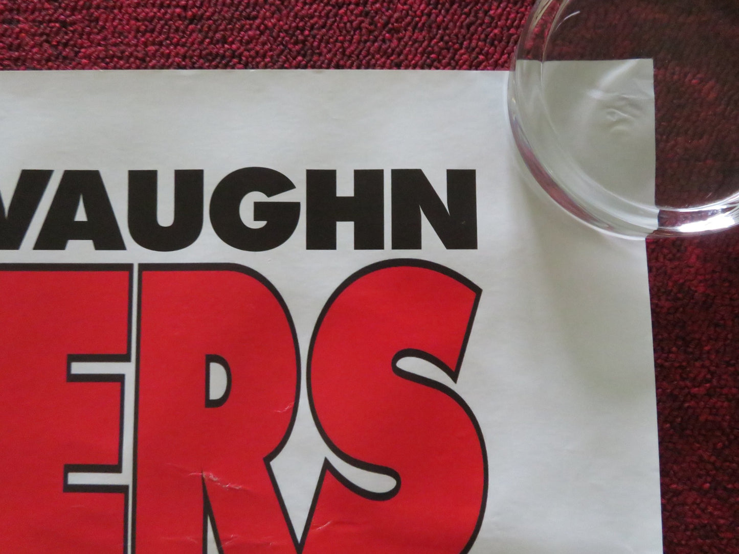 WEDDING CRASHERS UK QUAD ROLLED POSTER OWEN WILSON VINCE VAUGHN 2005