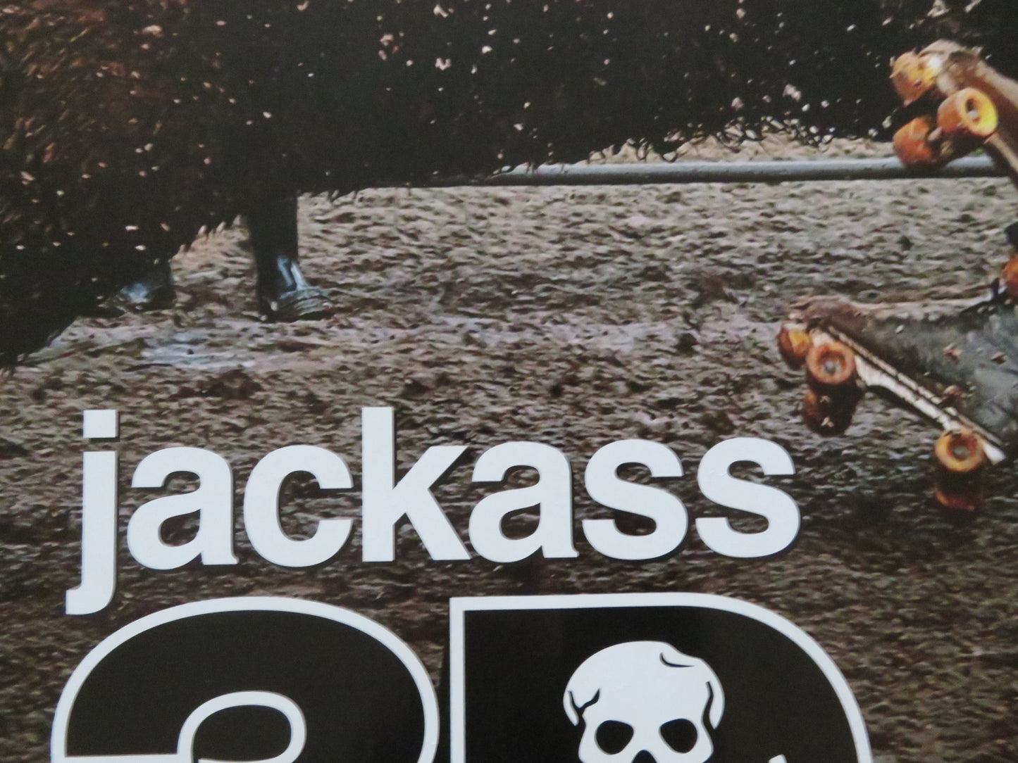 JACKASS 3D UK QUAD ROLLED POSTER JOHNNY KNOXVILLE BAM MARGERA 2010
