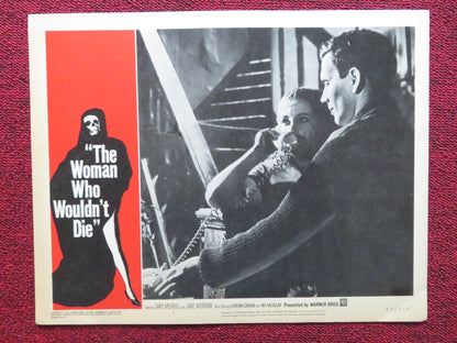 THE WOMAN WHO WOULDN'T DIE US LOBBY CARD FULL SET GARY MERRILL JANE MERROW 1965 - Rendezvous Cinema