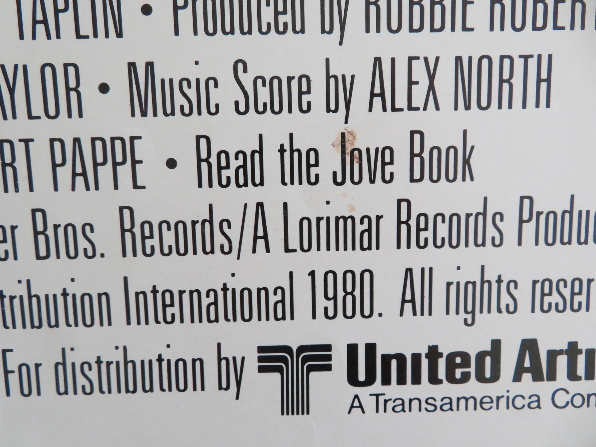 CARNY US INSERT POSTER JODIE FOSTER GARY BUSEY 1980 - Rendezvous Cinema