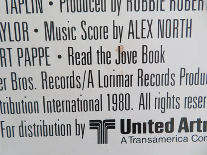 CARNY US INSERT POSTER JODIE FOSTER GARY BUSEY 1980 - Rendezvous Cinema