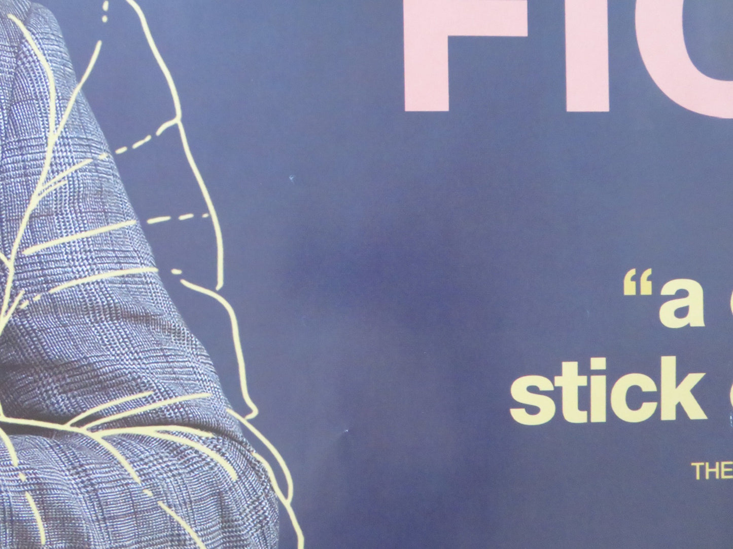 AMERICAN FICTION UK QUAD ROLLED POSTER JEFFREY WRIGHT JOHN ORTIZ 2023 - Rendezvous Cinema