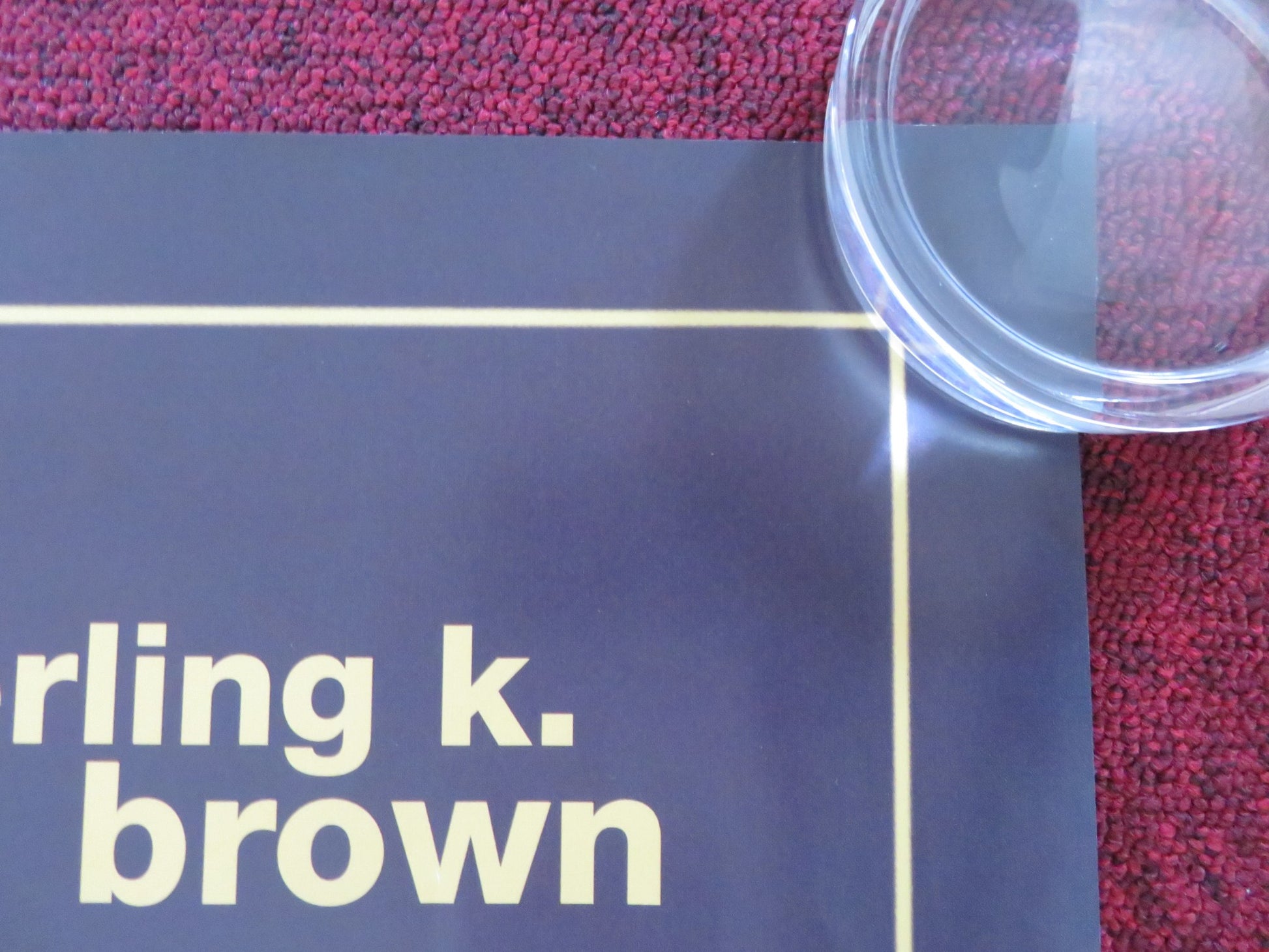 AMERICAN FICTION UK QUAD ROLLED POSTER JEFFREY WRIGHT JOHN ORTIZ 2023 - Rendezvous Cinema