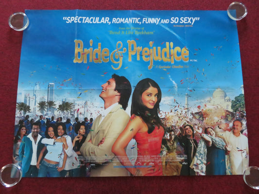 BRIDE & PREJUDICE UK QUAD ROLLED POSTER AISHWARYA RAI BACHCHAN M. HENDERSON 2004