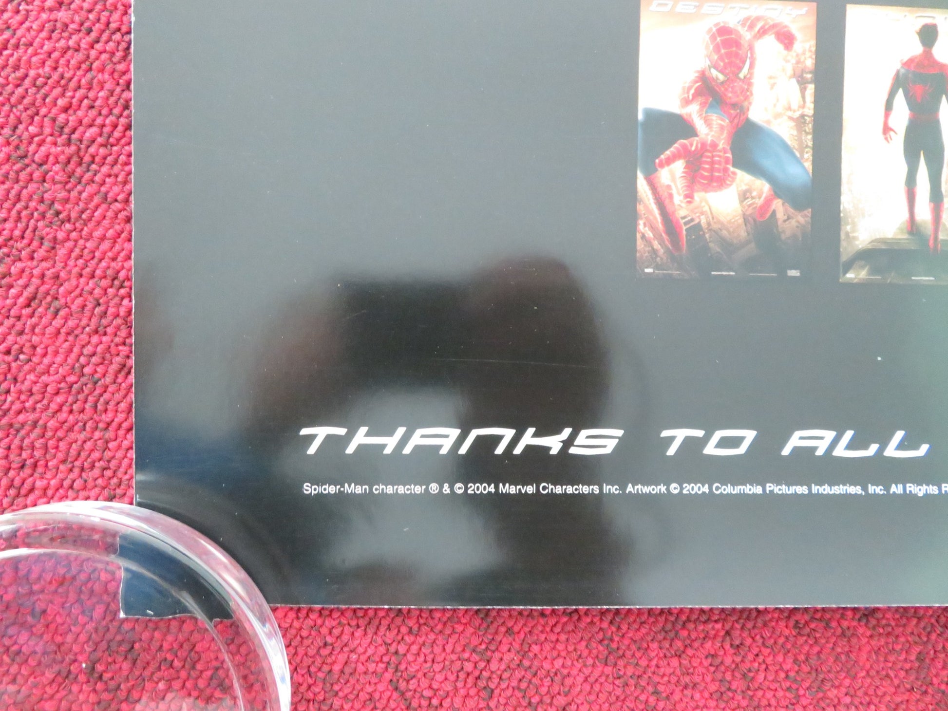 SPIDER-MAN 2 - VARIETY CHARITY US ONE SHEET ROLLED POSTER TOBEY MAGUIRE 2004 - Rendezvous Cinema