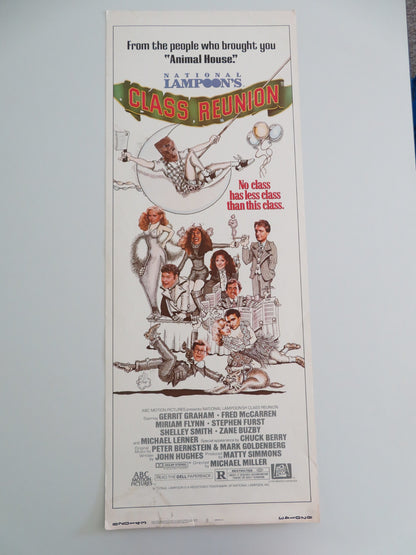NATIONAL LAMPOON'S CLASS REUNION US INSERT POSTER GERRIT GRAHAM F. MCCARREN 1982 - Rendezvous Cinema
