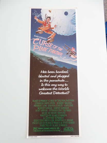 CURSE OF THE PINK PANTHER US INSERT POSTER DAVID NIVEN ROBERT WAGNER 1983 - Rendezvous Cinema