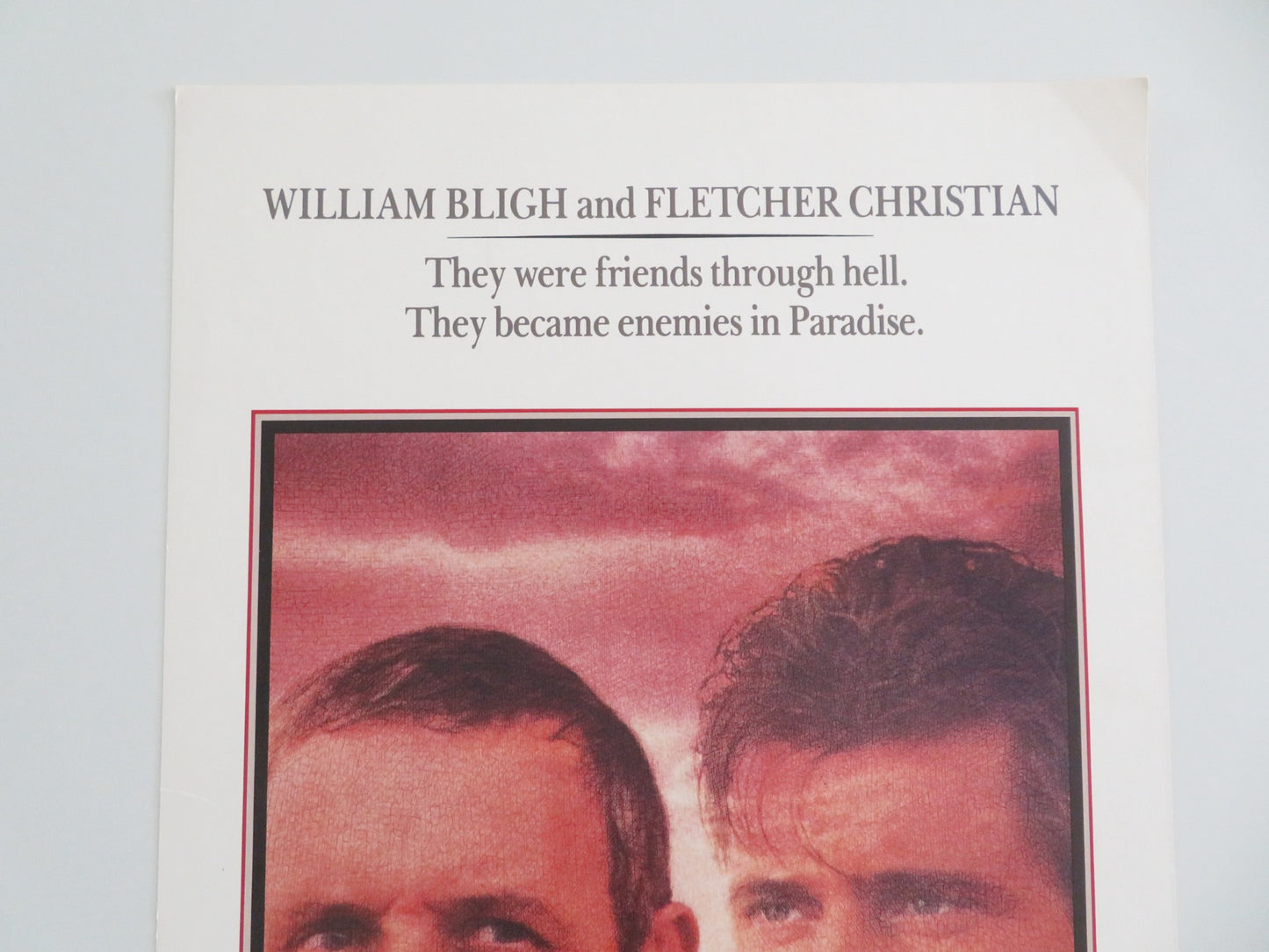 THE BOUNTY US INSERT POSTER MEL GIBSON ANTHONY HOPKINS 1984 - Rendezvous Cinema