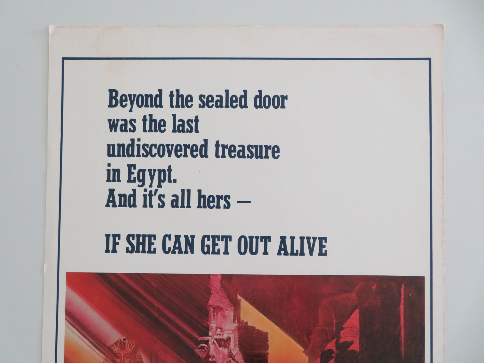 SPHINX US INSERT POSTER FRANK LANGELLA LESLEY ANNE-DOWN 1981 - Rendezvous Cinema